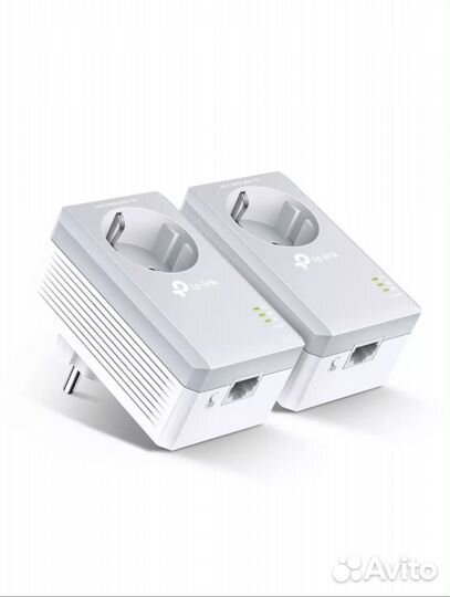 Адаптеры TP link AV600 2- ports TL-PA4010P