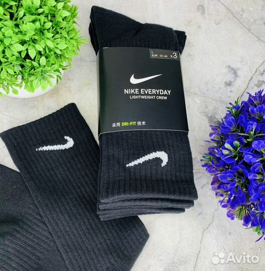 Носки Nike Everyday чёрные