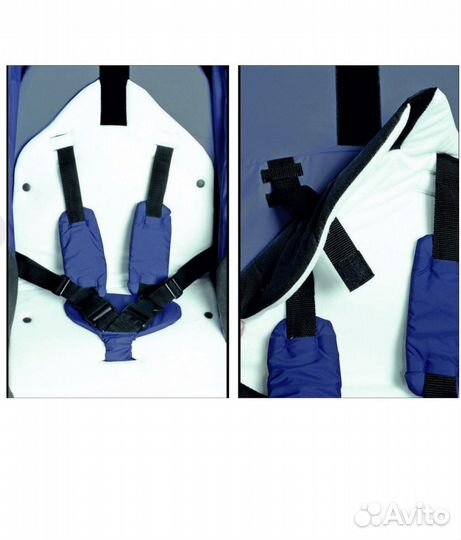 Детские санки коляска с колесами