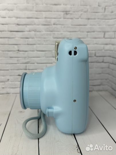 Фотоаппарат instax mini 11 голубой с чехлом