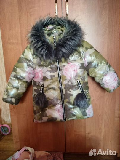 Пуховик для девочки