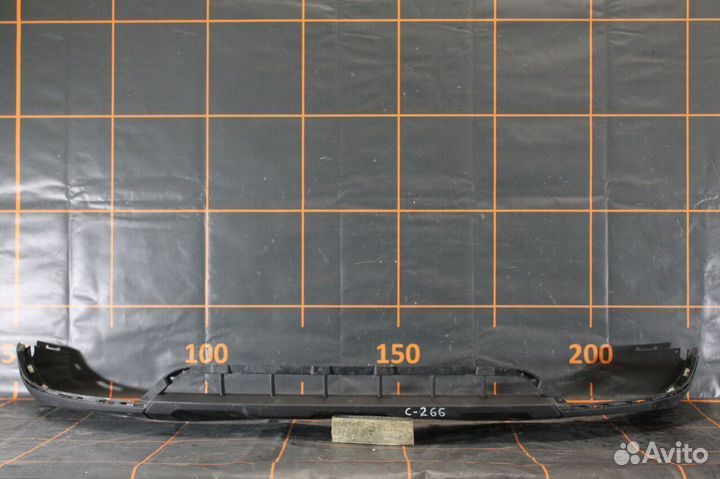 Спойлер бампера переднего - Audi Q3 (2011-14гг)