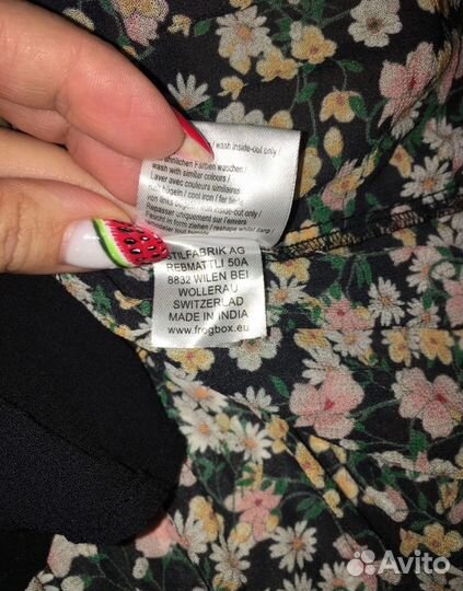 Чудесное плптье миди из вискозы S, рост 167