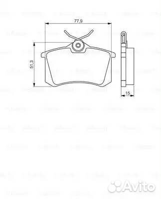 Колодки тормозные