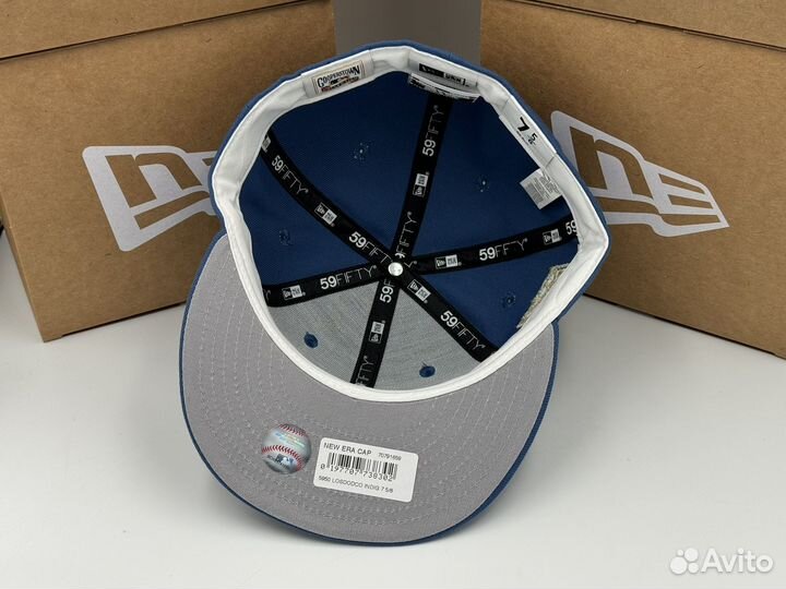 Бейсболка New Era Los Angeles Dodgers Indigo 7 5/8