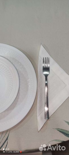 Салфетка льняная для сервировки стола