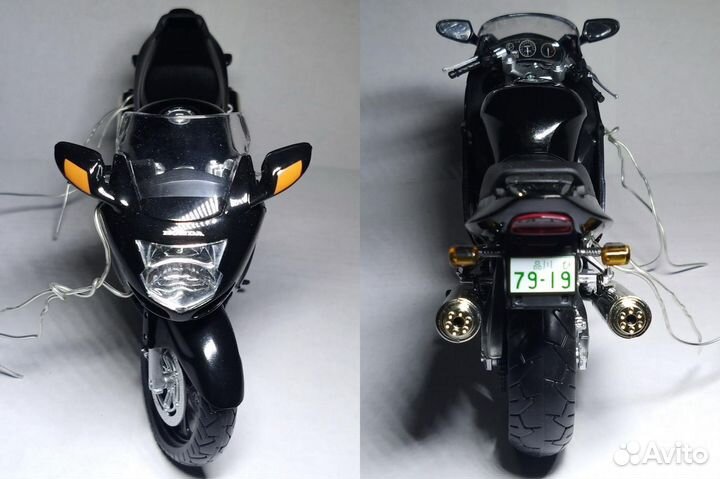 Модель мотоцикла honda CBR1100 1:12 от JoyCity