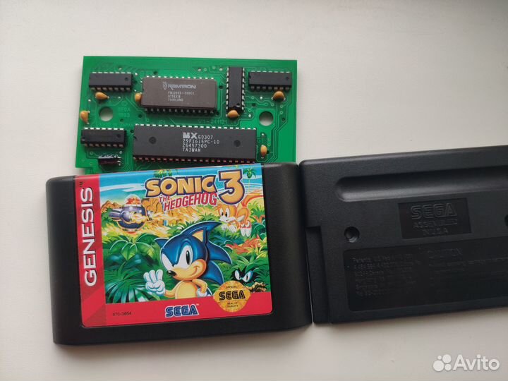 Sega Картридж Sonic 3 Lock-on