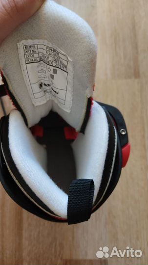 Коньки детские новые nordway раздвижные р27-30