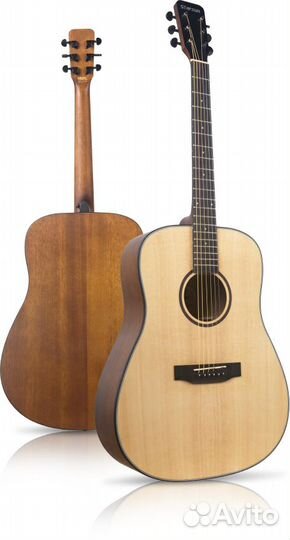 Starsun D1s акустическая гитара, цвет натуральный