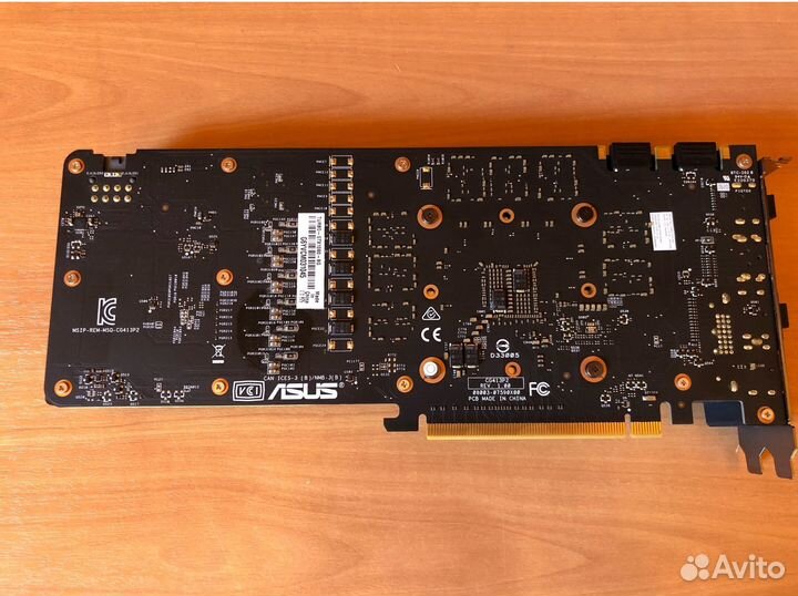 Видеокарта asus GeForce GTX 1080 8Gb Turbo