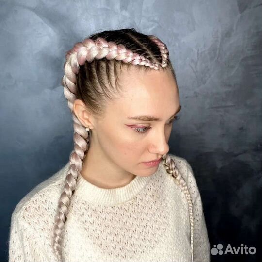 Боксёрские косы, брейды, афрокосы