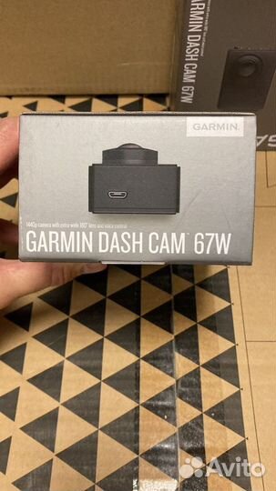 Видеорегистратор garmin dash cam 67w новый