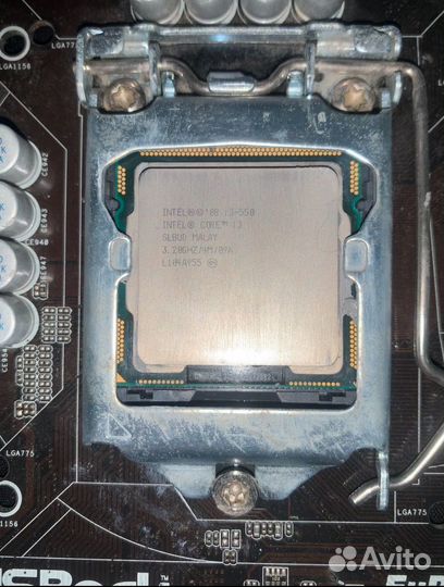 Материнская плата ASRock h55m-le