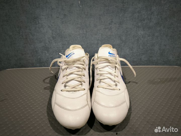 Бутсы футбольные Nike Premier 3 FG White/Blue