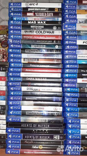 Диски игры для ps4