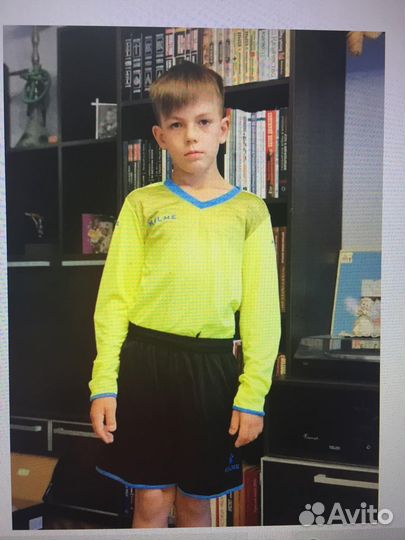 Вратарская/ футбольная форма kelme, на рост 140 см