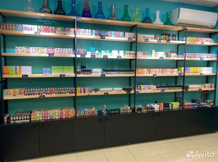Готовый табачный бизнес с ассортиментом вейпов