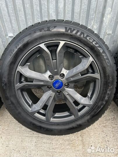 Комплет зимних колес на форд Куга r17