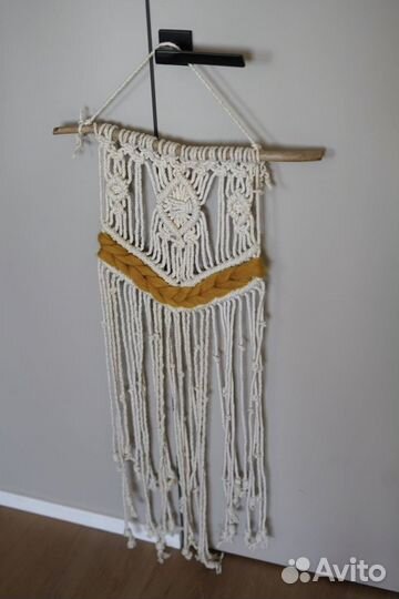 Панно из макраме