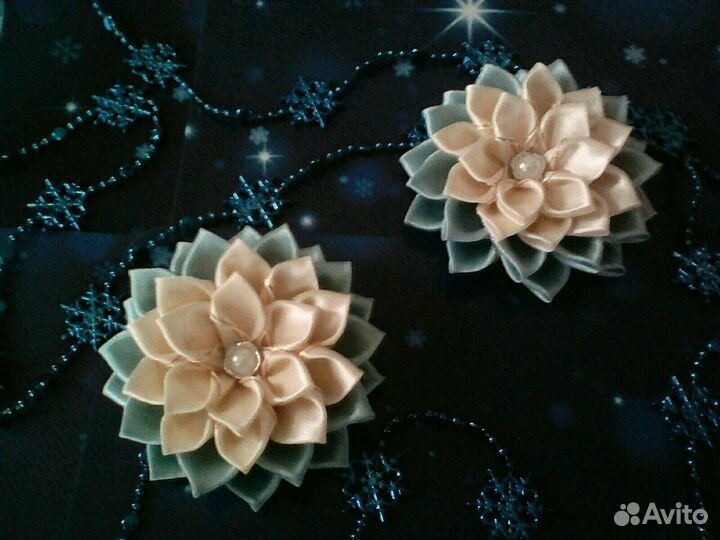 Резинки для волос ручной работы