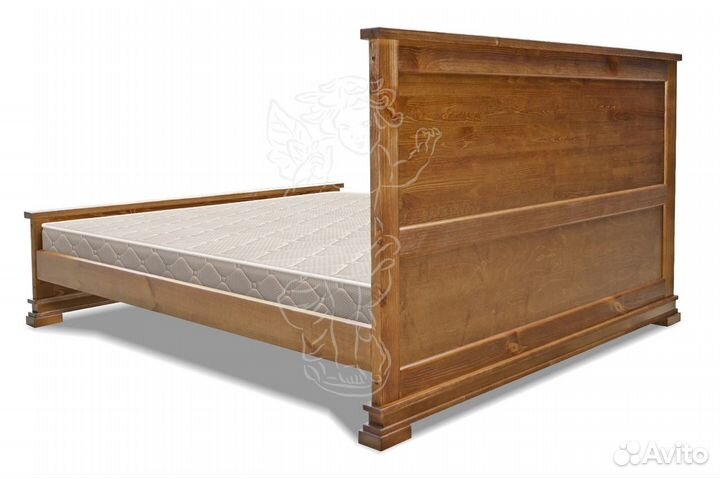Кровать Верди-М с резьбой