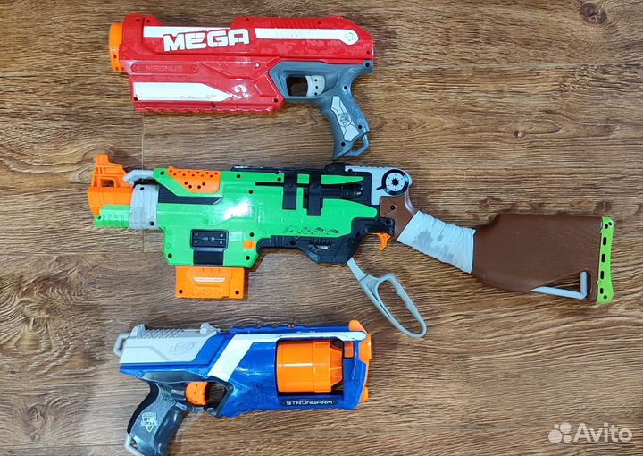 Nerf, бластеры, оружие