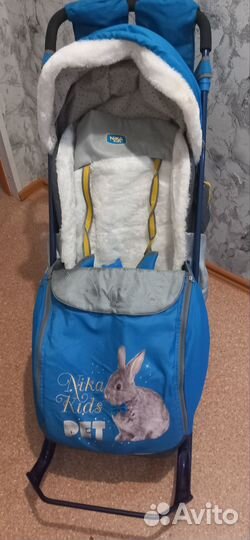 Коляска санки