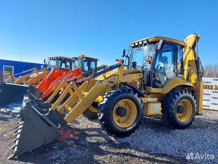 Экскаватор-погрузчик Shanmon 388H, 2023