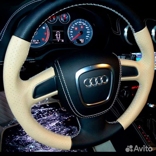 Перетяжка руля авто BMW X3