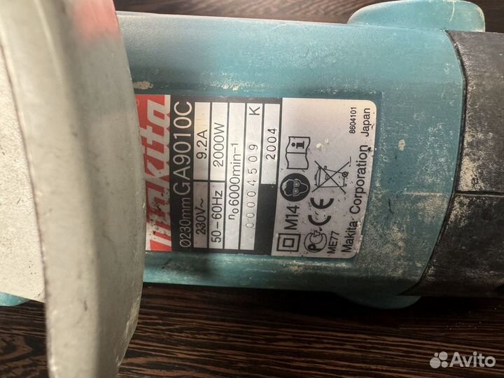 Ушм болгарка makita 230 ga9010c