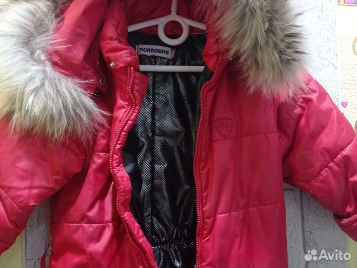 Комбинезон демисезонный для девочки 92