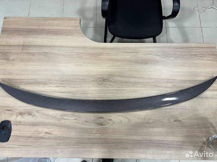 Спойлер глянец-карбон на Bmw f10