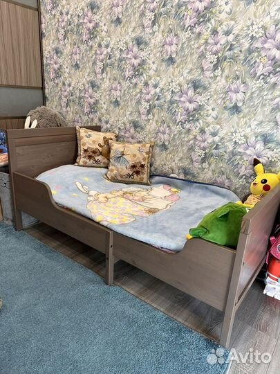 Детская раздвижная кровать IKEA сундвик