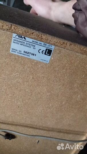 Акустика колонки aiwa