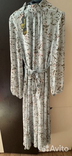 Платье миди новое