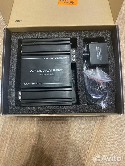 Сабвуфер и усилитель