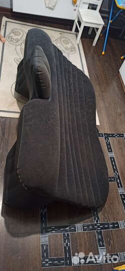 Надувной автомобильный матрас с электро насосом