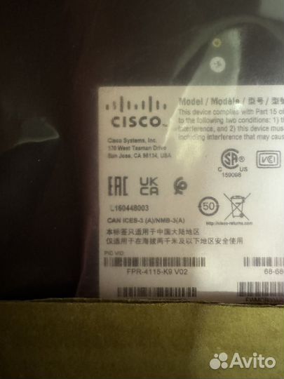 Cisco FPR-4115-K9