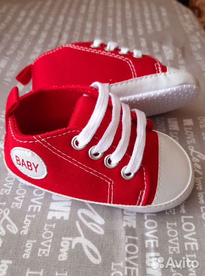 Пинетки кеды