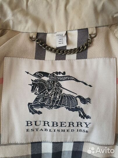 Burberry тренч женский размер 8 UK