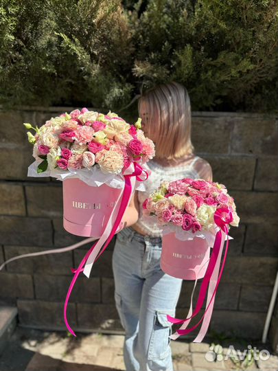 Букет микс из кустовых роз