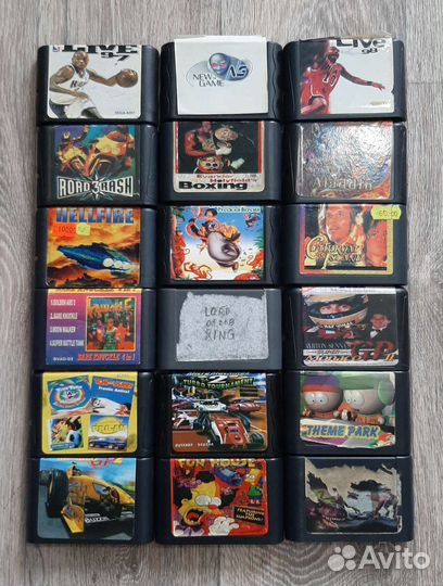 Картриджи Sega