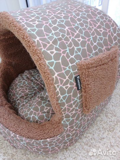 Домик для кошек, мягкий с подушечкой