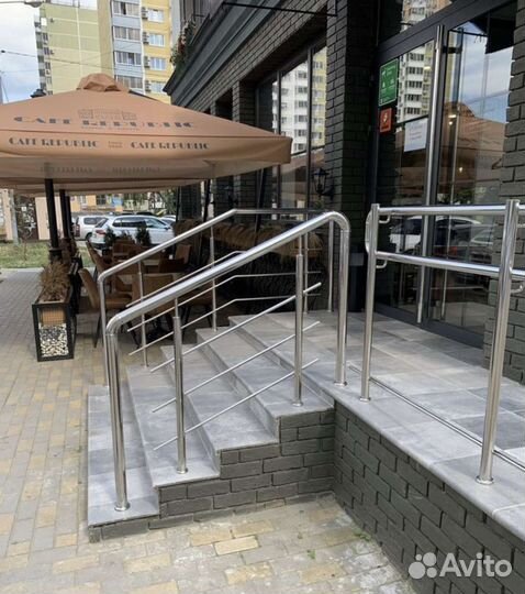 Перила из нержавеющей стали