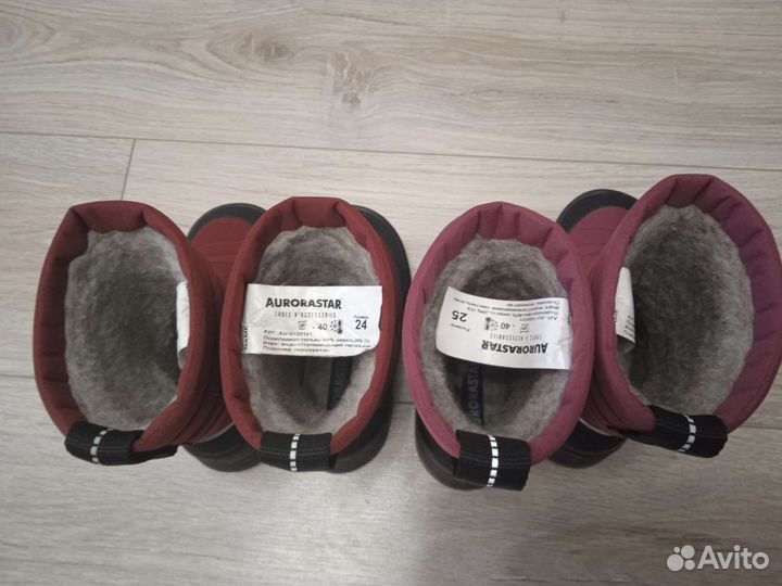 Дутики aurorastar зимние 24,25