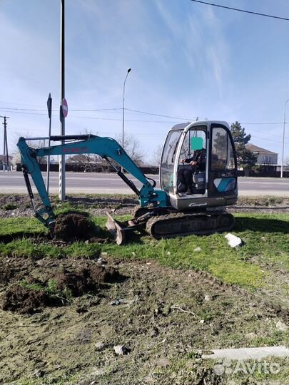 Услуги мини экскаватора копка земляные работы