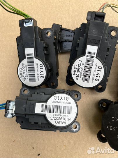 Peugeot 308 мотор заслонки печки