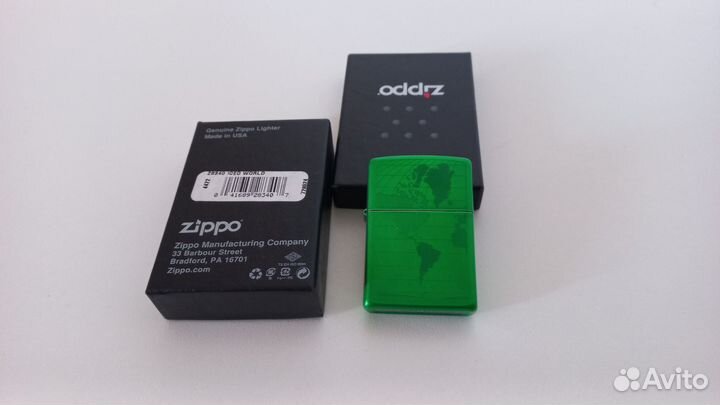 Зажигалка zippo iced world