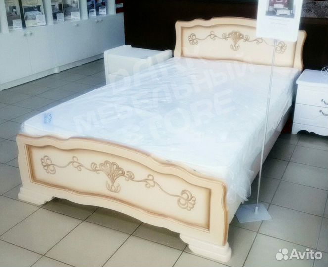 Кровать 120 массив